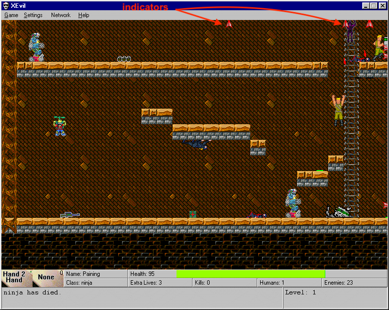 XEvil enemy indicator